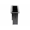 StarTech.com Caja de conexiones de sobremesa de doble módulo - Personalizable - Enrasada - Negro