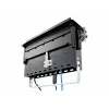 StarTech.com Caja de conexiones de sobremesa de doble módulo - Personalizable - Enrasada - Negro