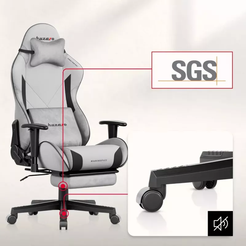 Huzaro Force 5.7 Silla gaming Grey
