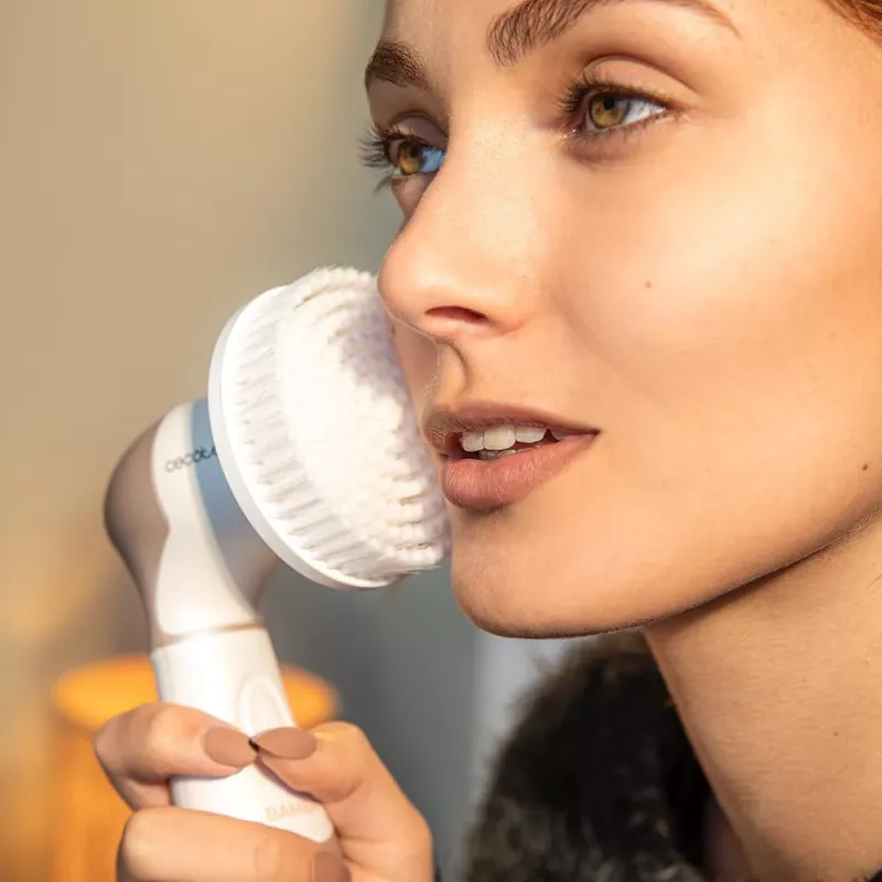Cecotec FaceCare TotalClean Cepillo de limpieza facial, Blanco