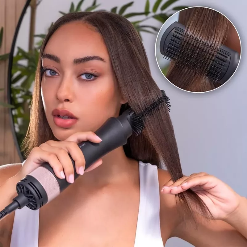 Cecotec CeramicCare 10in1 Styler Cepillo de aire caliente 1000W Negro