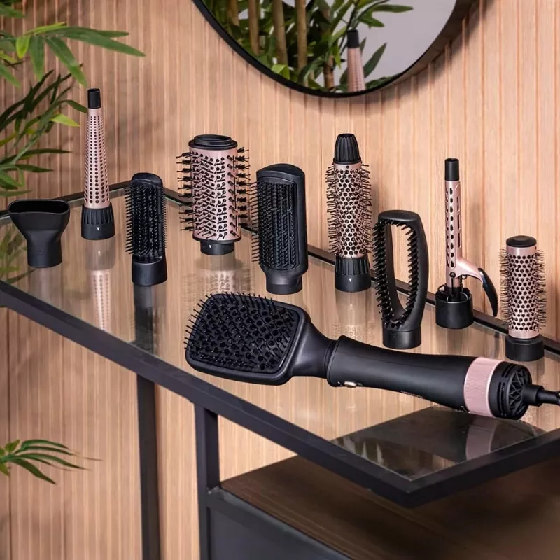Cecotec CeramicCare 10in1 Styler Cepillo de aire caliente 1000W Negro