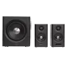 Edifier S355DB Sistema de altavoces de estantería 2.1 con subwoofer, Nogal