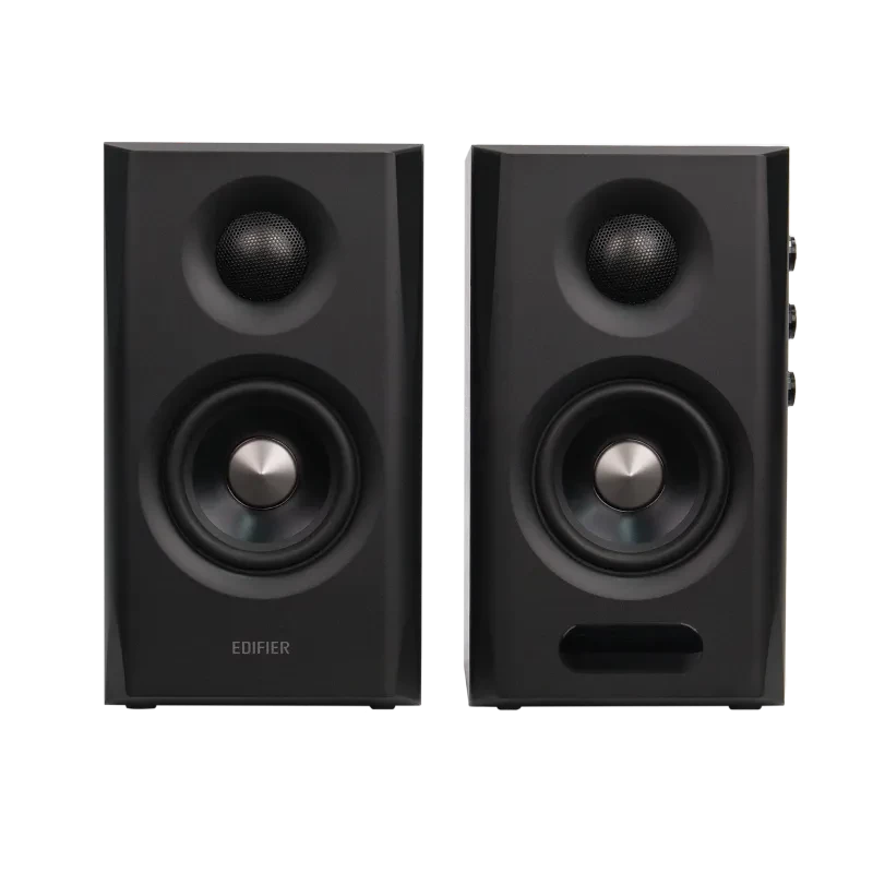 Edifier S355DB Sistema de altavoces de estantería 2.1 con subwoofer, Nogal