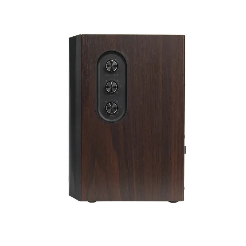 Edifier S355DB Sistema de altavoces de estantería 2.1 con subwoofer, Nogal