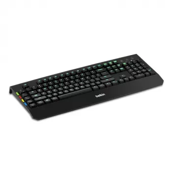 Belkin Switch KVM seguro de 4 puertos con teclado integrado - Solo USA