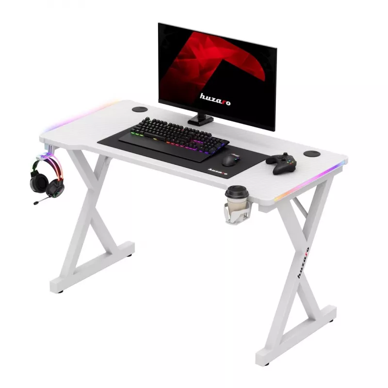 HUZARO HERO 2.3 RGB WHITE Escritorio gaming