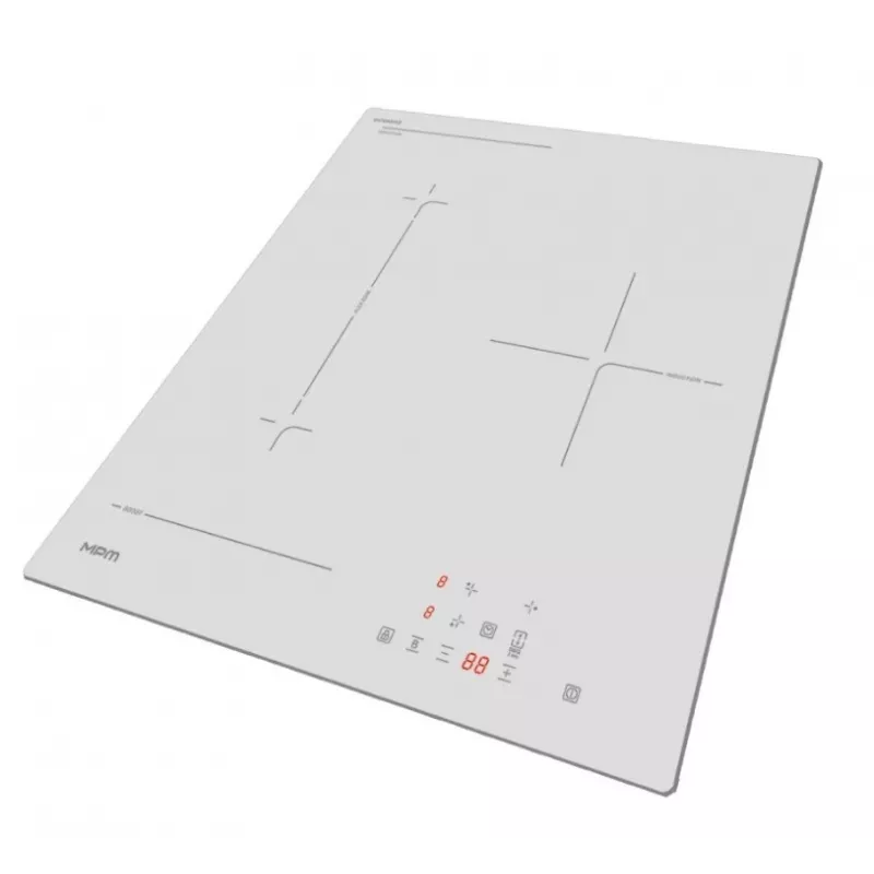 MPM MPM-45-IM-16/W Placa de inducción empotrable, Blanca, 4 zonas, 7000W, control táctil, Booster, FlexZone