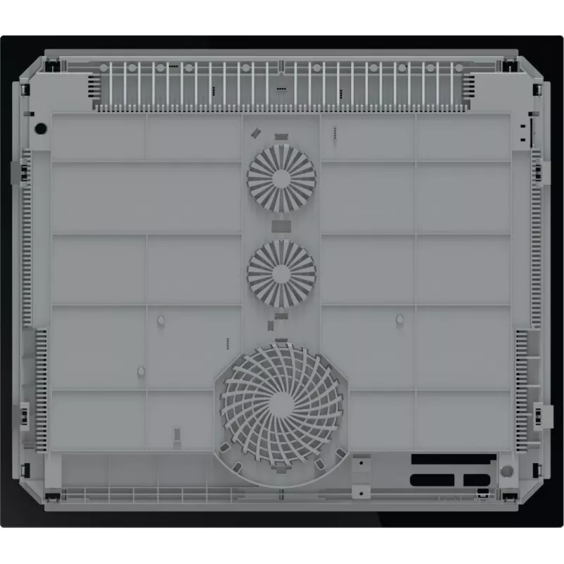 Gorenje Placa de inducción GI6432BSC 60 cm Negra con PowerBoost, temporizador, bloqueo infantil