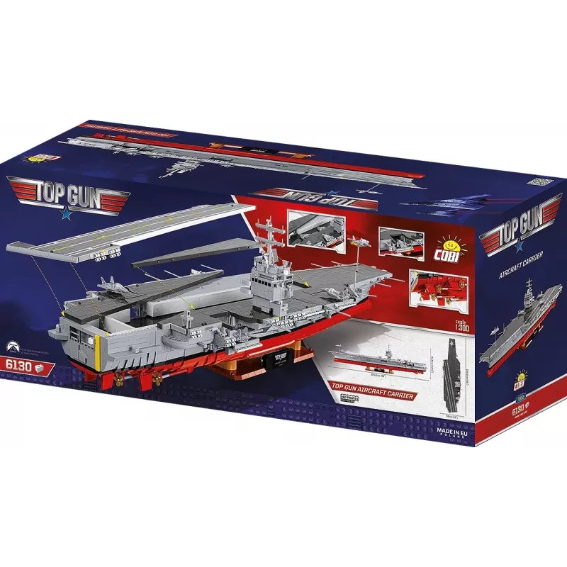 COBI KLOCKI Bloques Top Gun Portaaviones 6130 piezas