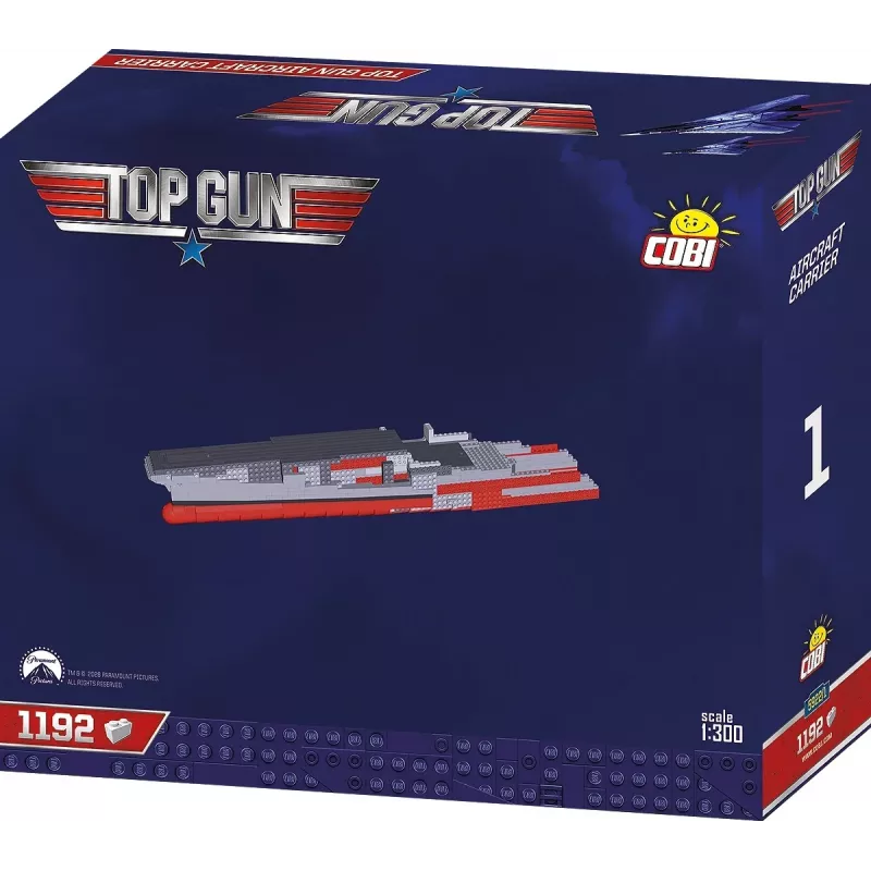 COBI KLOCKI Bloques Top Gun Portaaviones 6130 piezas