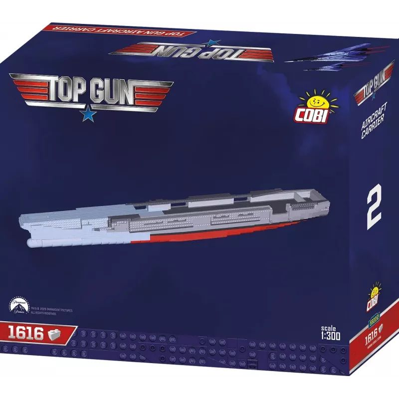 COBI KLOCKI Bloques Top Gun Portaaviones 6130 piezas