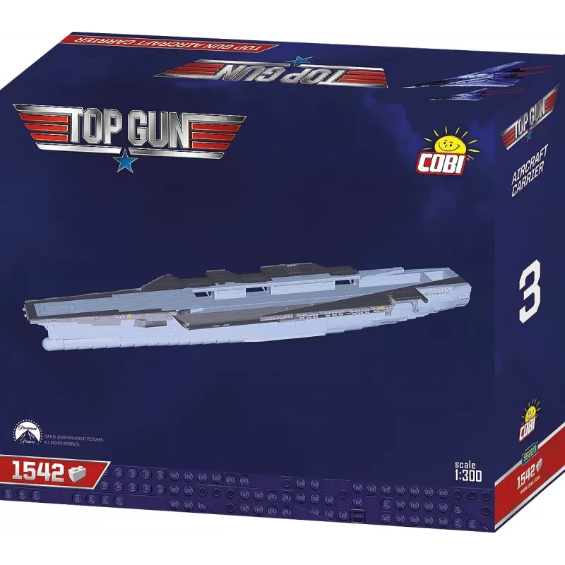 COBI KLOCKI Bloques Top Gun Portaaviones 6130 piezas