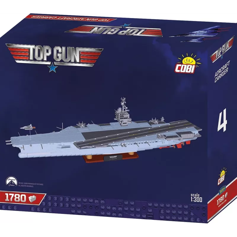 COBI KLOCKI Bloques Top Gun Portaaviones 6130 piezas