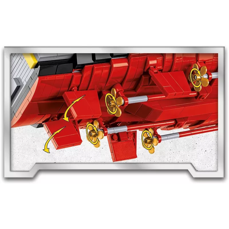 COBI KLOCKI Bloques Top Gun Portaaviones 6130 piezas