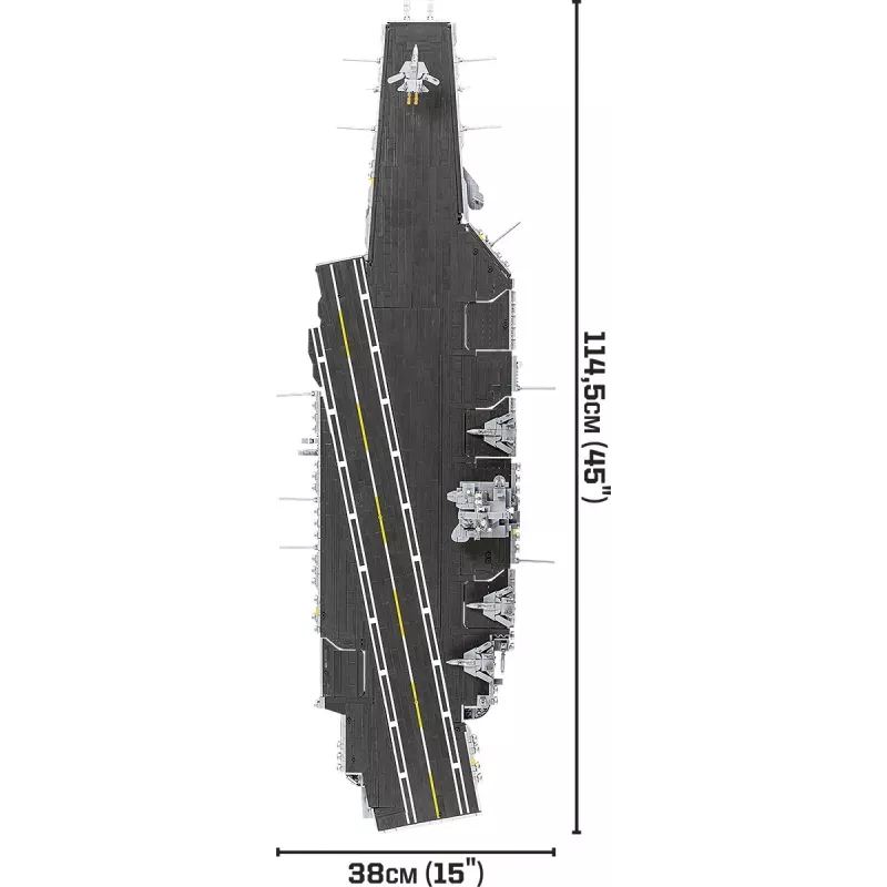 COBI KLOCKI Bloques Top Gun Portaaviones 6130 piezas