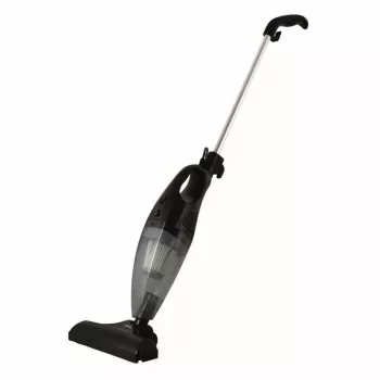 ELDOM OC600 2in1 TWINN Aspirador de batería, sin bolsa, HEPA, Negro/Gris con detalles rojos