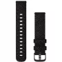 Garmin QuickFit 20mm Nylon Watch Band negro/Slate Grey