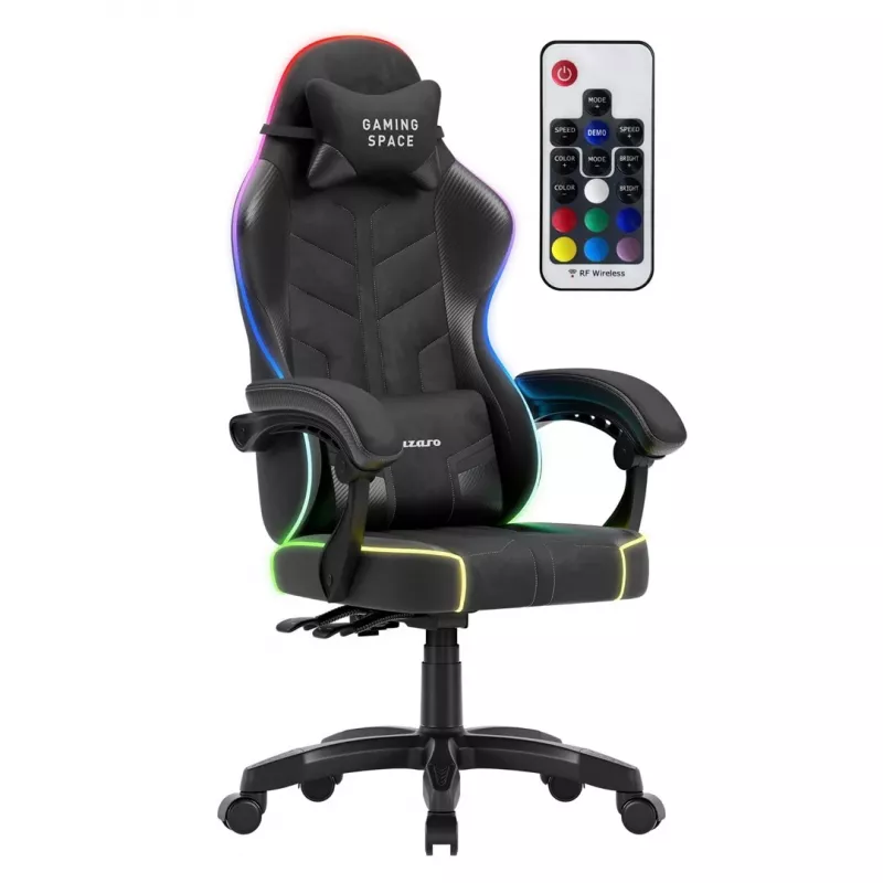 Huzaro Force 2.7 RGB Silla Gaming negra
