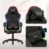 Huzaro Force 2.7 RGB Silla Gaming negra