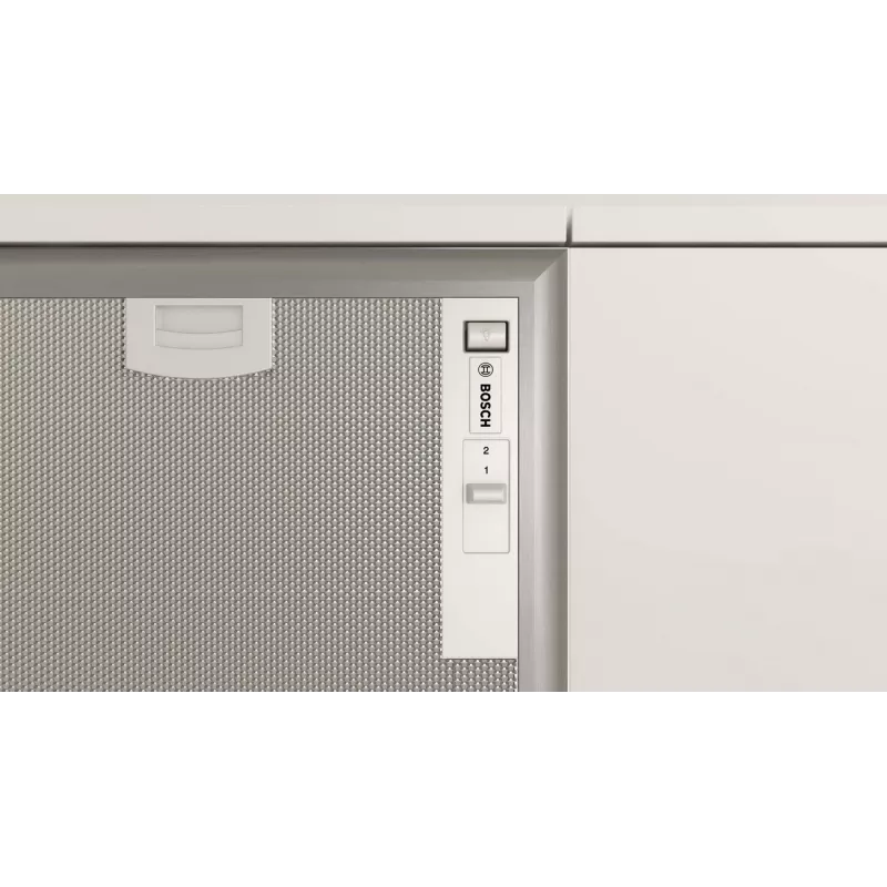 Bosch Serie 4 DHL555BM Campana extractora integrada, Plata, 604 m³/h