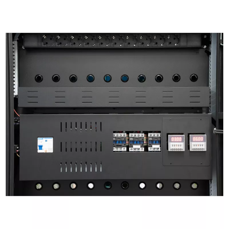 GoodConnections ANTARES N20E Carro de carga para portátiles de hasta 15,6 pulgadas con desinfección UVC, Negro