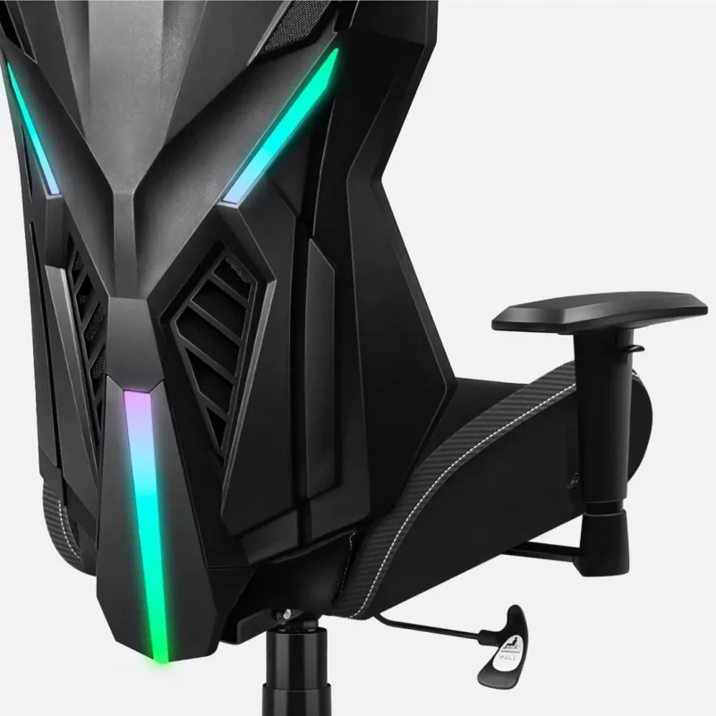 Huzaro Combat 7.6 RGB Silla Gaming negra