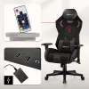 Huzaro Combat 7.6 RGB Silla Gaming negra