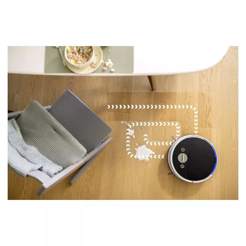 Kärcher RVF 7 Comfort Robot aspirador, sin bolsa, blanco, 150 min de autonomía