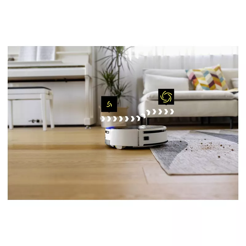 Kärcher RVF 7 Comfort Robot aspirador, sin bolsa, blanco, 150 min de autonomía