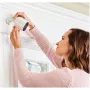 Arlo Essential 3 2K cámara de seguridad pack de 2 con paneles solares, 4MP (2560x1440), Wi-Fi, batería, interior/exterior, detección inteligente, blanco