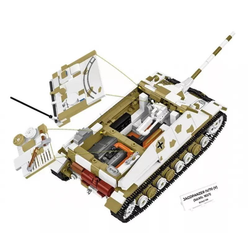 COBI KLOCKI Historical Collection Jagdpanzer IV/70 (V) (Sd.Kfz.162/1) set de bloques de construcción 1024 piezas