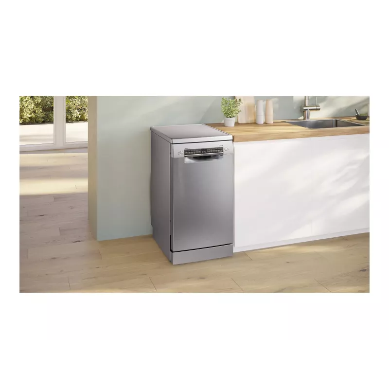Bosch SPS4HMI13E lavavajillas independiente, 45 cm, clase energética D, inox