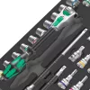 Wera 9722 C Zyklop set de carraca y vasos 1/2