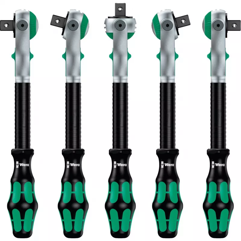 Wera 9722 C Zyklop set de carraca y vasos 1/2