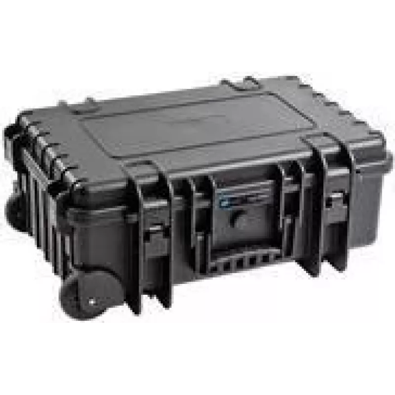 B&W Outdoor Case Type 6600 con ruedas - negro