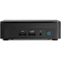 ASUS NUC 13 Pro Arena Canyon mini PC, Intel Core i5-1340P, 8GB DDR5, 512GB NVMe SSD, Intel Iris Xe Graphics, Wi-Fi 6E, Bluetooth 5.2, 1GbE y 2.5GbE, Windows 11 Pro, negro