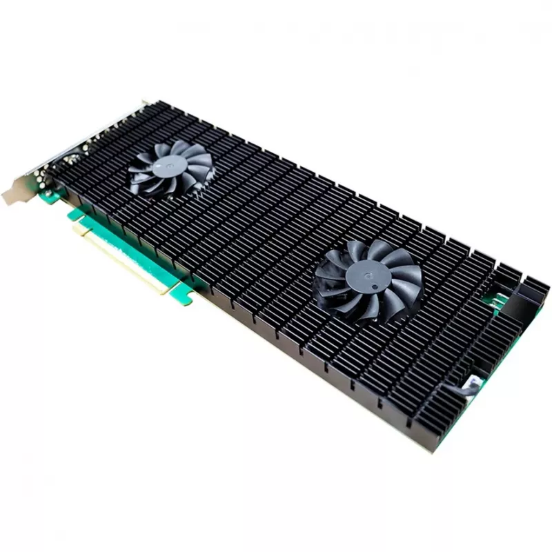 HighPoint Rocket 1508 tarjeta HBA NVMe de 8x puertos M.2 a PCIe 4.0 x16 con interfaz C