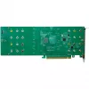 HighPoint Rocket 1508 tarjeta HBA NVMe de 8x puertos M.2 a PCIe 4.0 x16 con interfaz C