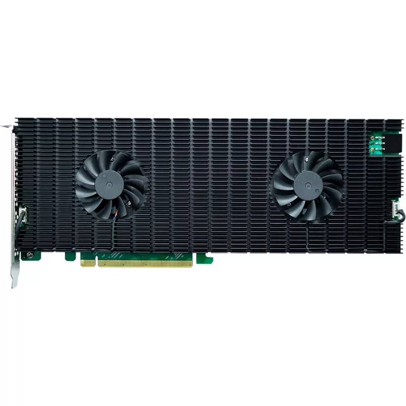 HighPoint Rocket 1508 tarjeta HBA NVMe de 8x puertos M.2 a PCIe 4.0 x16 con interfaz C