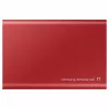 Samsung Portable SSD T7 500GB USB 3.2 Gen 2 Metallic Red Unidad de estado sólido externa