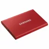 Samsung Portable SSD T7 500GB USB 3.2 Gen 2 Metallic Red Unidad de estado sólido externa