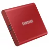 Samsung Portable SSD T7 500GB USB 3.2 Gen 2 Metallic Red Unidad de estado sólido externa