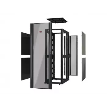 APC NetShelter SX Armario sin laterales - Armario rack para servidores - Negro - 42U - 19