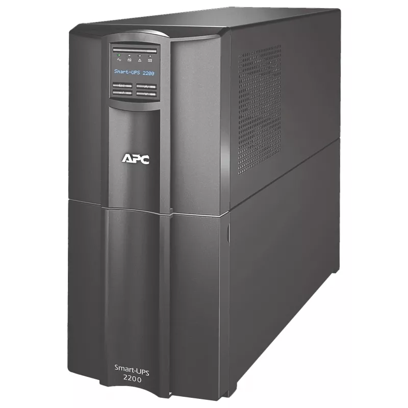 APC Smart-UPS SMT2200C SAI - 2200VA/1980W - Line Interactive - 120V - Rackmount 2U - 8x NEMA 5-15R + 1x NEMA 5-20R - USB y Serie - Negro