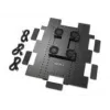 APC Roof Fan Tray - Unidad de ventiladores para rack - AC 200-240V - 6 ventiladores - Negro