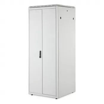 DIGITUS Armario de red Unique Series Gris 42HE 800x800mm Puerta frontal de acero de doble hoja