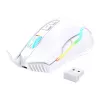 ONIKUMA CW905 ratón gaming inalámbrico blanco
