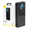 Baseus Amblight Batería externa 30000mAh, 4xUSB, USB-C, 65W, Negro