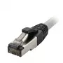 Synergy21 cable de parcheo RJ45, CAT8.1 2000MHz, 0,5m, gris, S-STP (S/FTP), TPE/LSZH (SuperFlex), AWG26